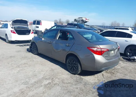 2017 Toyota Corolla Le из США, поврежденный, VIN 2T1BURHE5HC848409